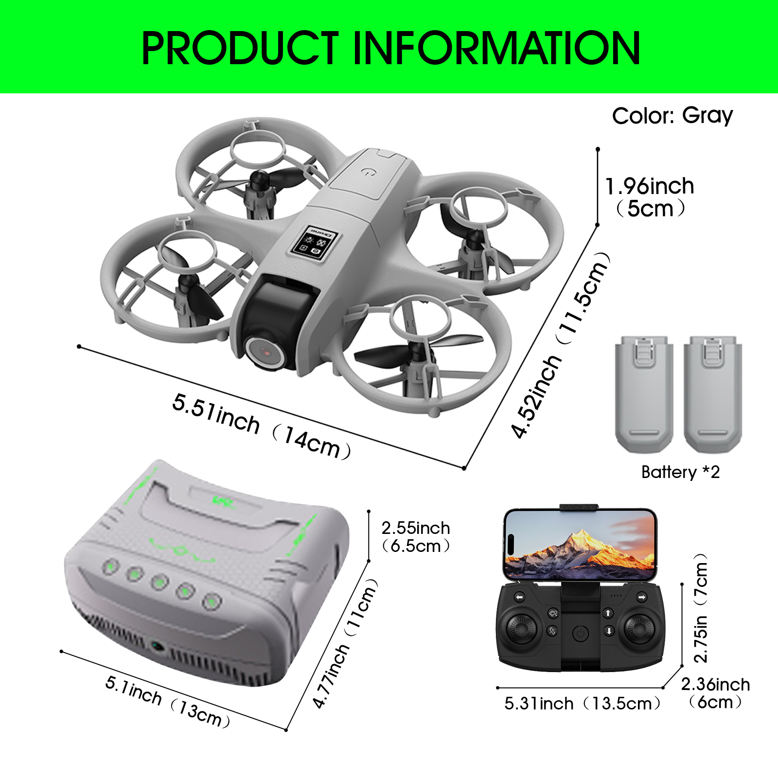 Mini Drone That Is Easy for Be - Drone Gimbal 리뷰 및 가격