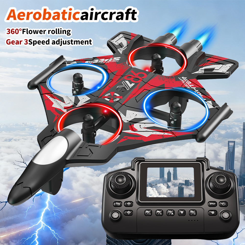 Fighter Jet Drone With Screen  - Drone Led Light 리뷰 및 가격