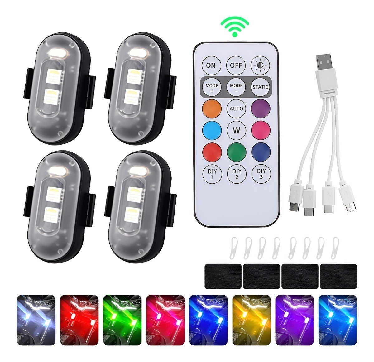 4 Pcs Led Strobe Lights with R - Drone Led Light 리뷰 및 가격