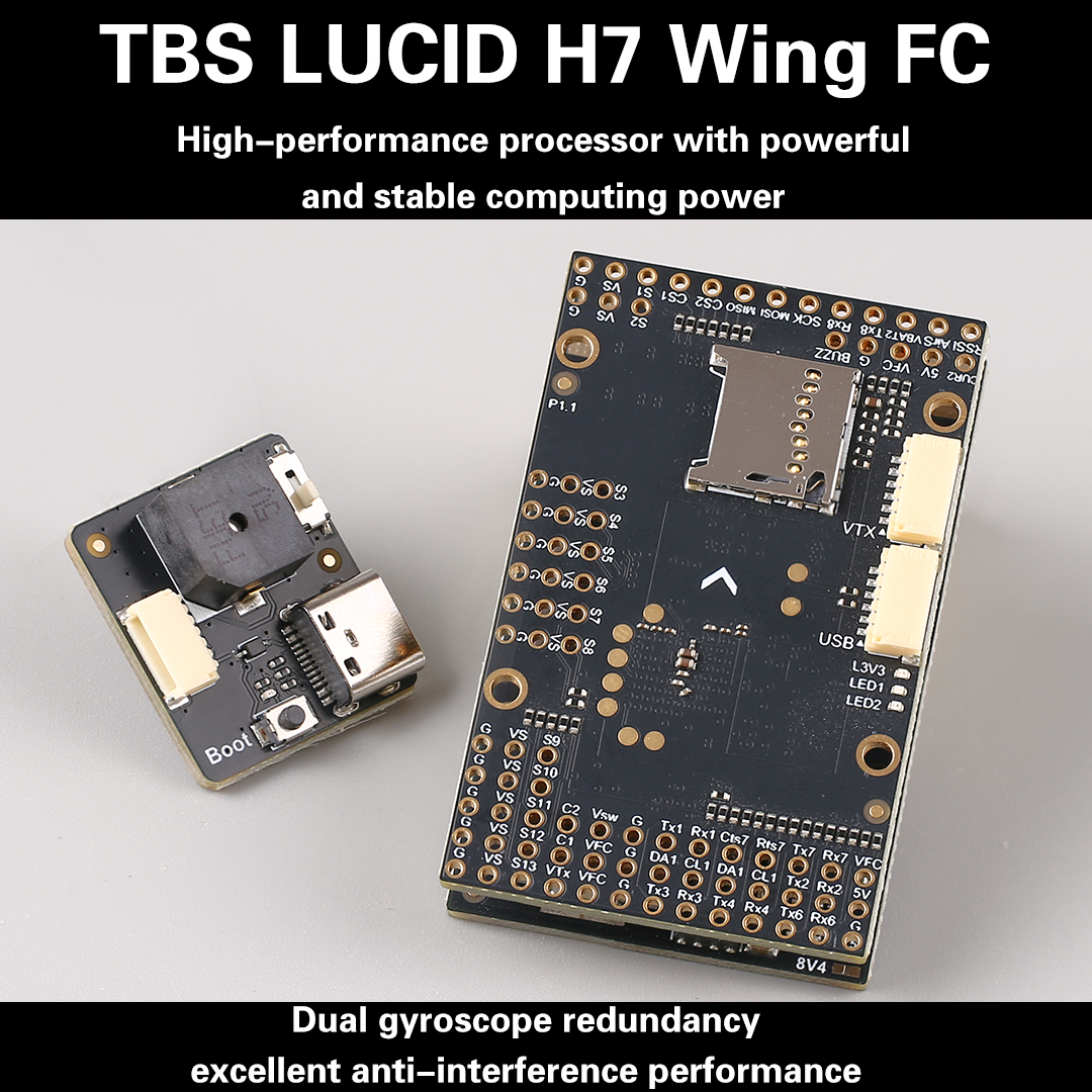 TBS LUCID H7 WING FC Dual Gyro - Drone Frame 리뷰 및 가격