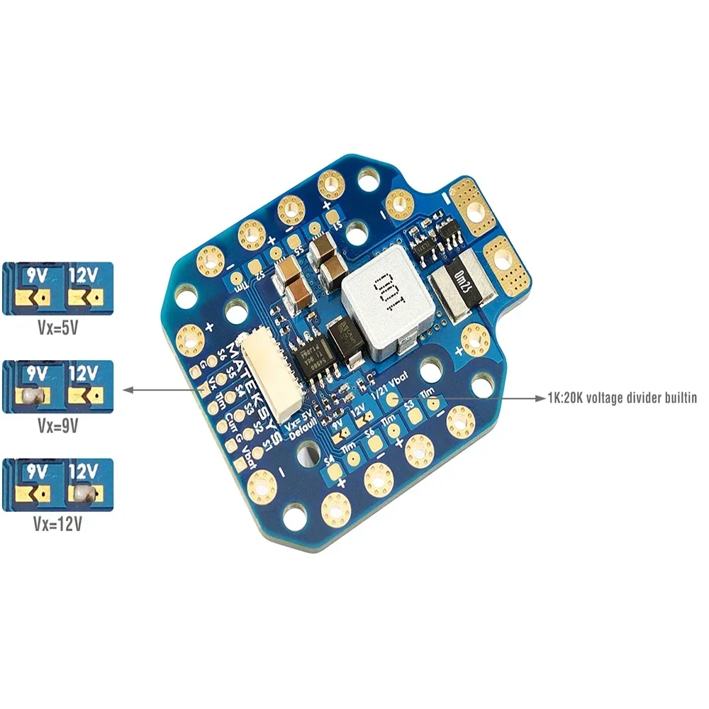 MATEK PDB-HEX 2-12S 5A 5V/9V/1 - Drone Power Distribution Board 리뷰 및 가격