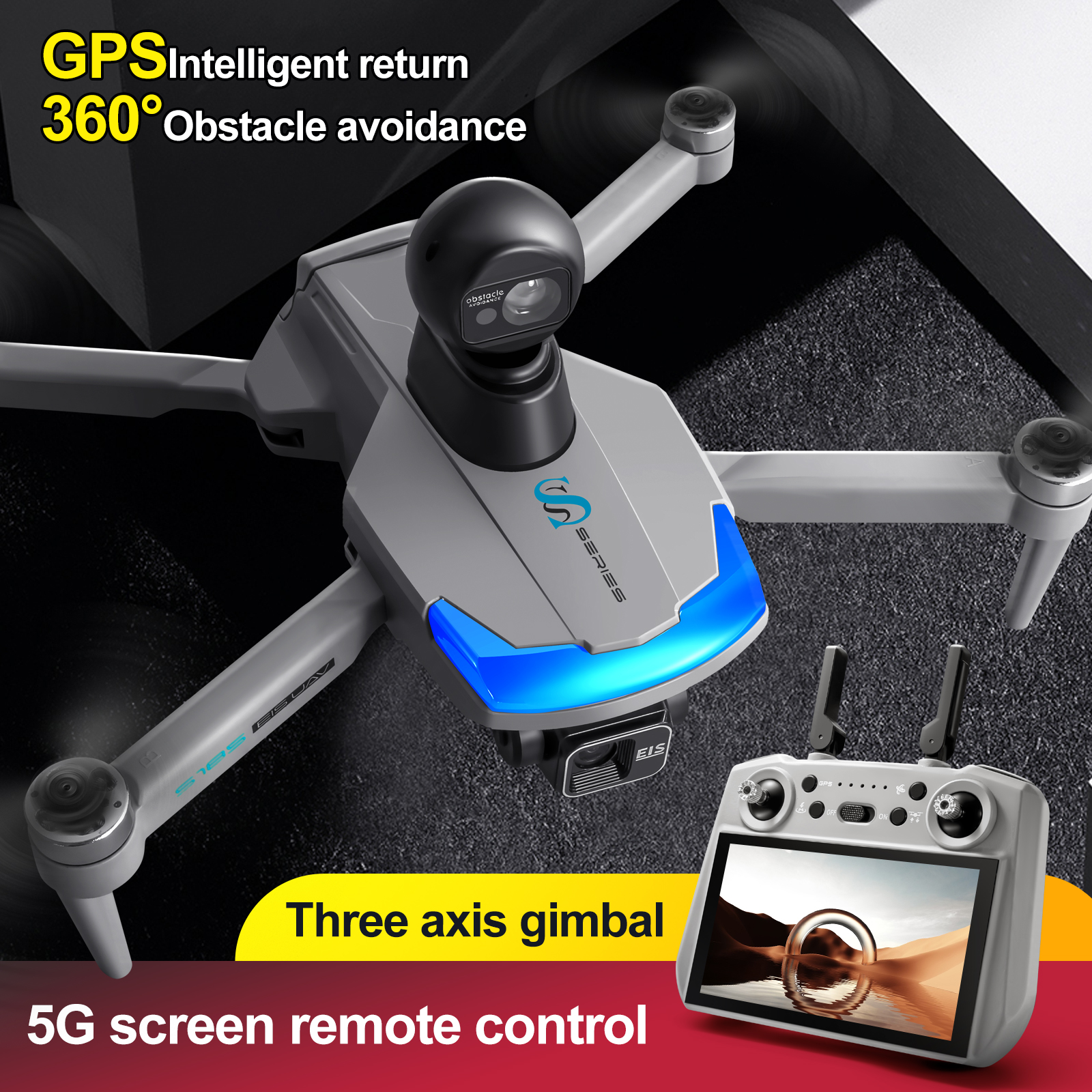 S185 GPS Drone With 5.5inch To - Drone Gps Mount 리뷰 및 가격