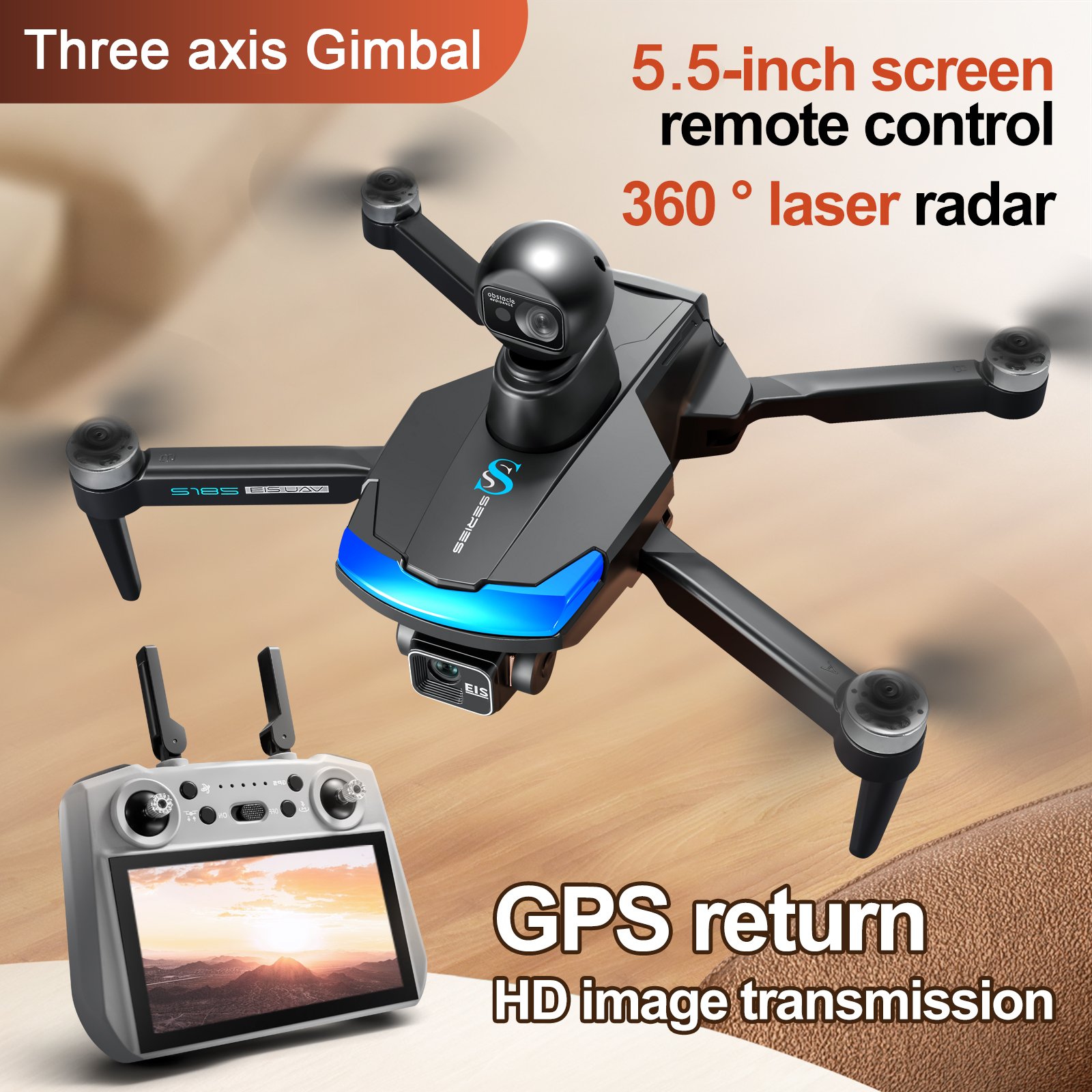 S185 GPS Drone With 5.5inch To - Drone Gps Mount 리뷰 및 가격