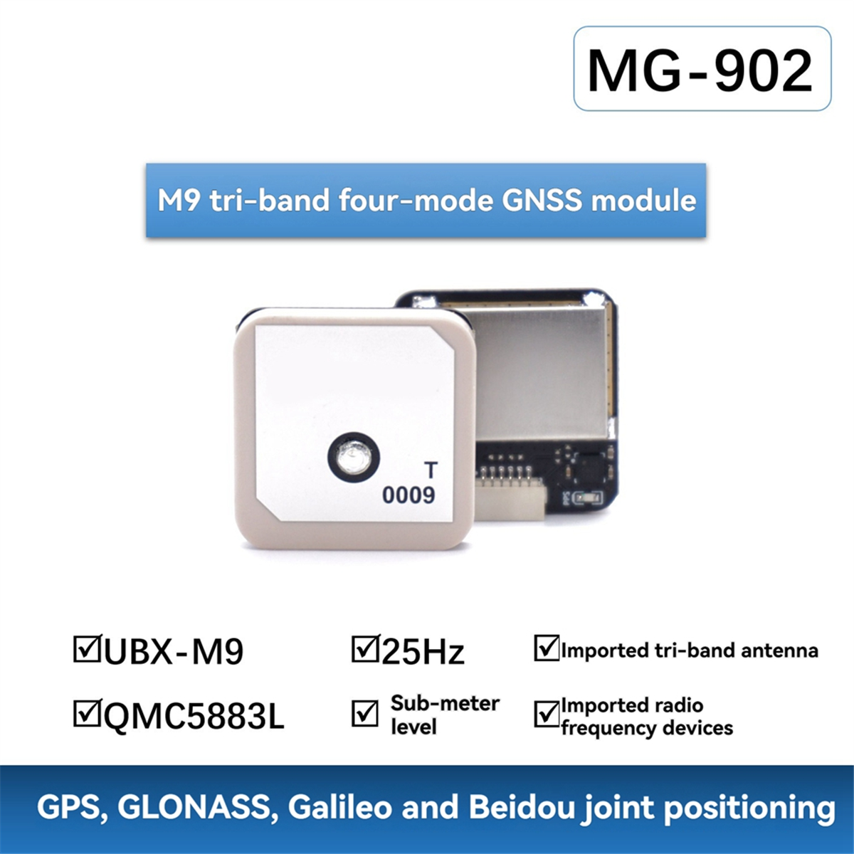 MG-902 M9N GPS Module with Com - Drone Compass 리뷰 및 가격