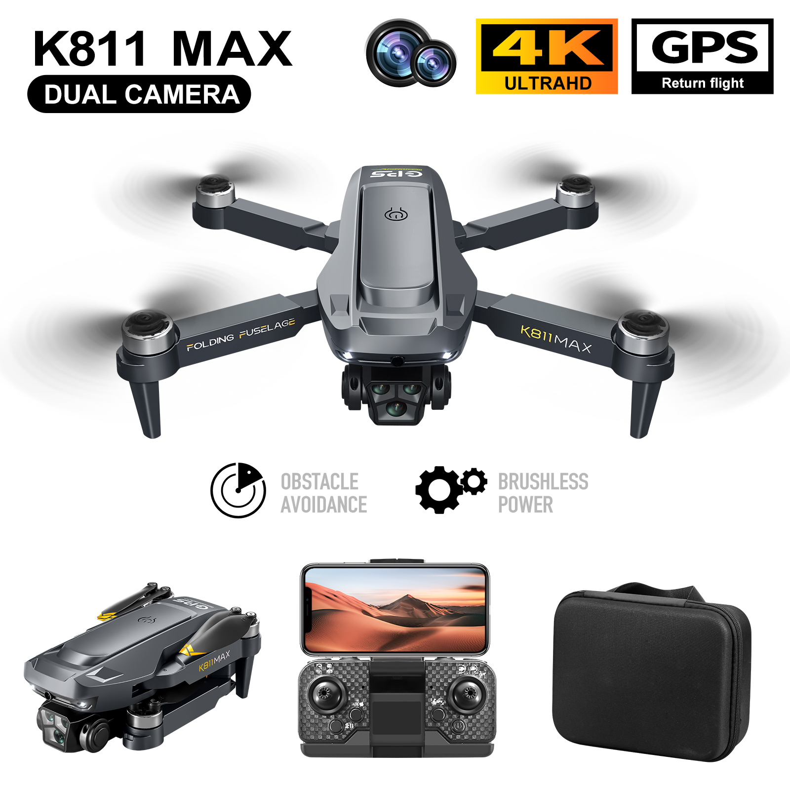 K811MAX Quadcopter Drone: Brus - Drone Gps Module 리뷰 및 가격